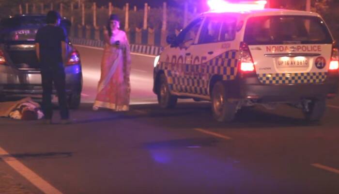 WATCH | Midnight drama: What happened when guys, police saw bride standing alone on road in Noida