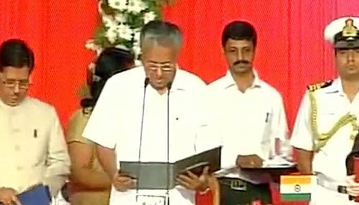 Left comeback in Kerala: Pinarayi Vijayan takes oath as 12th Chief Minister