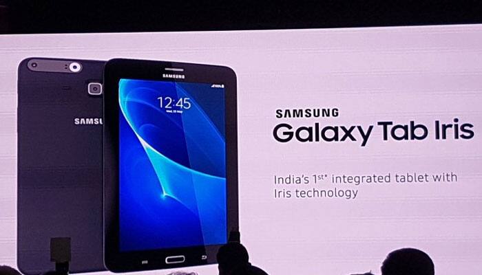 Samsung Galaxy Tab Iris with &#039;iris recognition&#039; launched in India at Rs 13,999