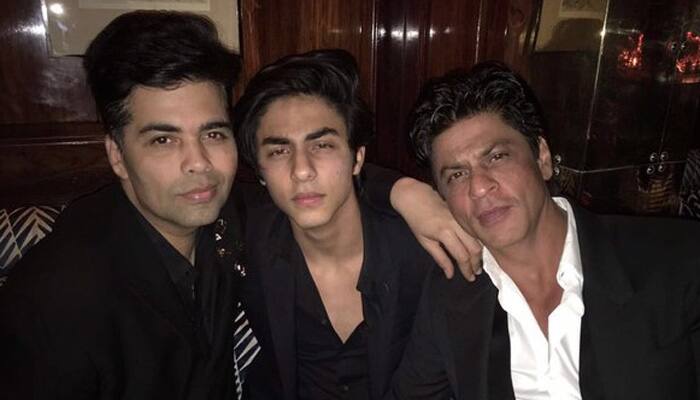 Birthday bash! Shah Rukh Khan, Aryan, Navya Naveli turn up at Karan Johar&#039;s birthday party – See pics