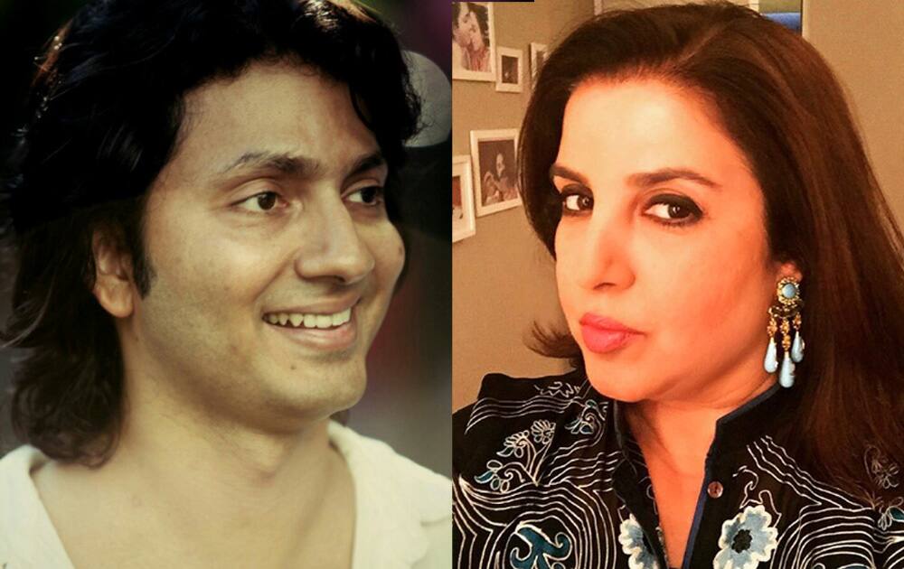 Shirish Kunder and Farah Khan