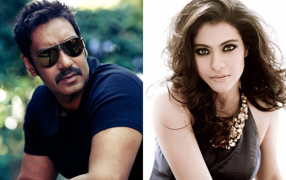 Ajay Devgan and Kajol