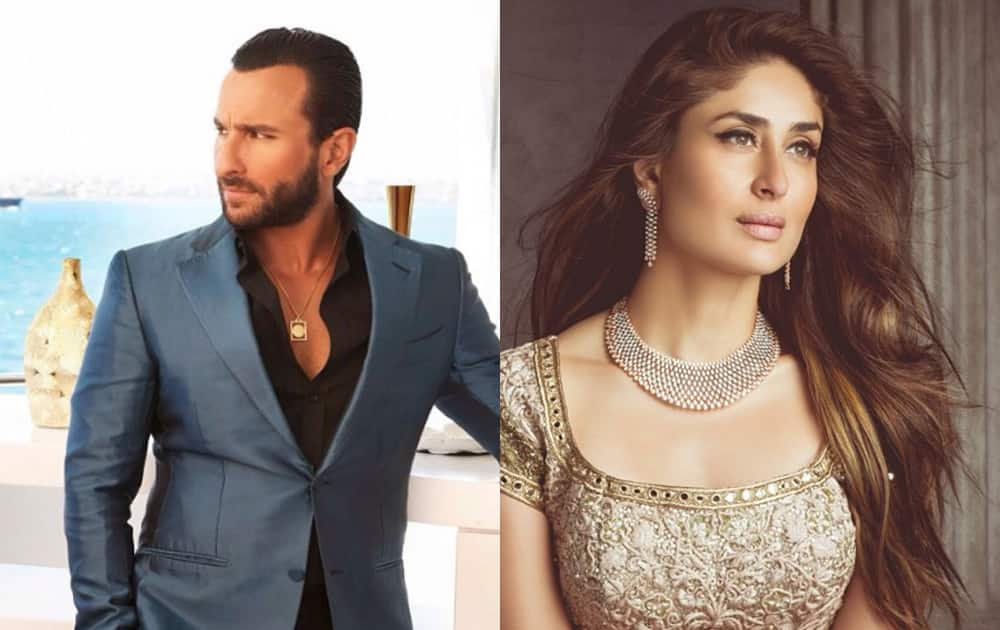 Saif Ali Khan and Kareena Kapoor