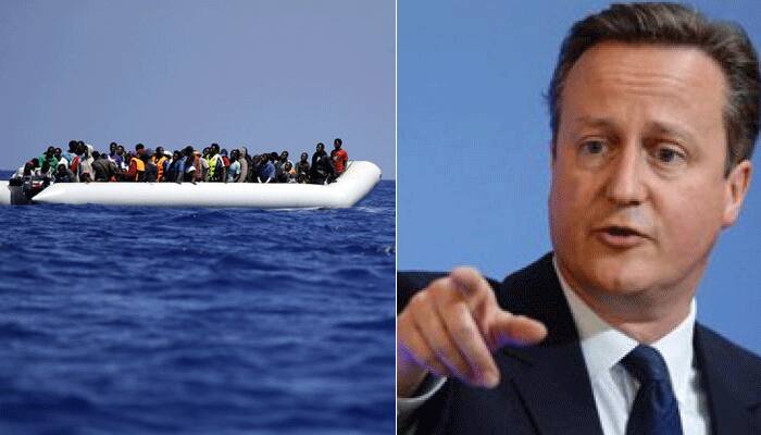 Britain plans to send warship to fight smuggling of people, arms off Libya: Cameron