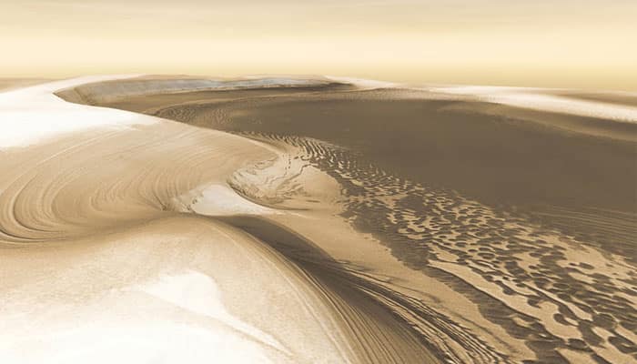 Ice age on Mars took place 400,000 years ago, claim scientists