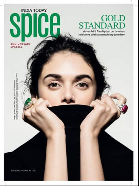 Gold standard! #CoverStory #June2016 @IndiaToday #IndiaTodaySpice @eltonjfernandez @SanamRatansi @Bazinga_Ent- twitter@aditiraohydari