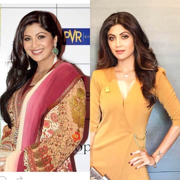 Size16 to size 8,B4 & After.Wan2 flaunt this( overweight)picture proudly,Only to prove, If i could do it so can u- twitter@TheShilpaShetty