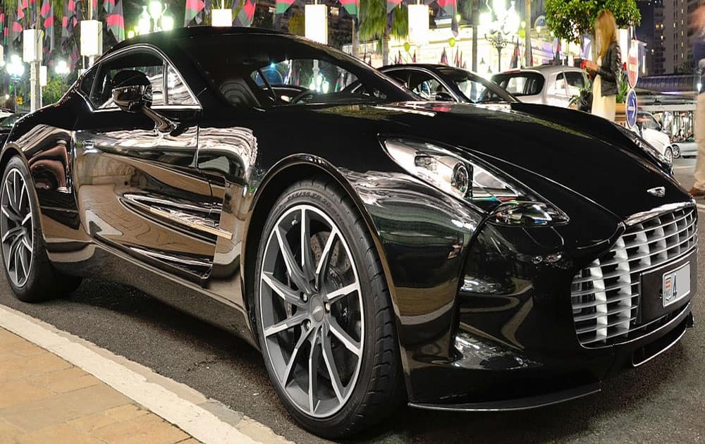 1. Aston Martin  One-77