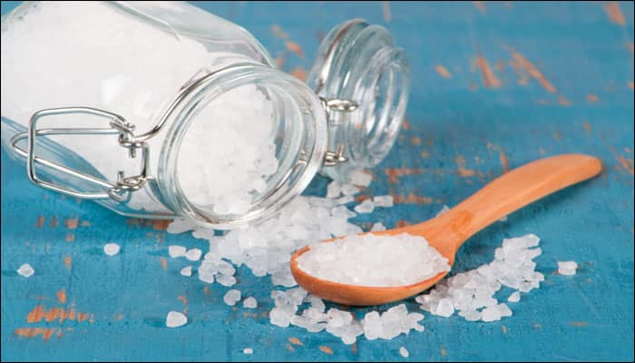 Salt has been used as a healing substance since time immemorial. To eliminate the itchiness and irritation that comes with the issue of watery eyes, dissolve some salt in water and wash your eyes with the solution. Salt being an antibacterial agent kills bacteria and flushes toxins out of your eyes. Repeat several times a day for 3 days.
