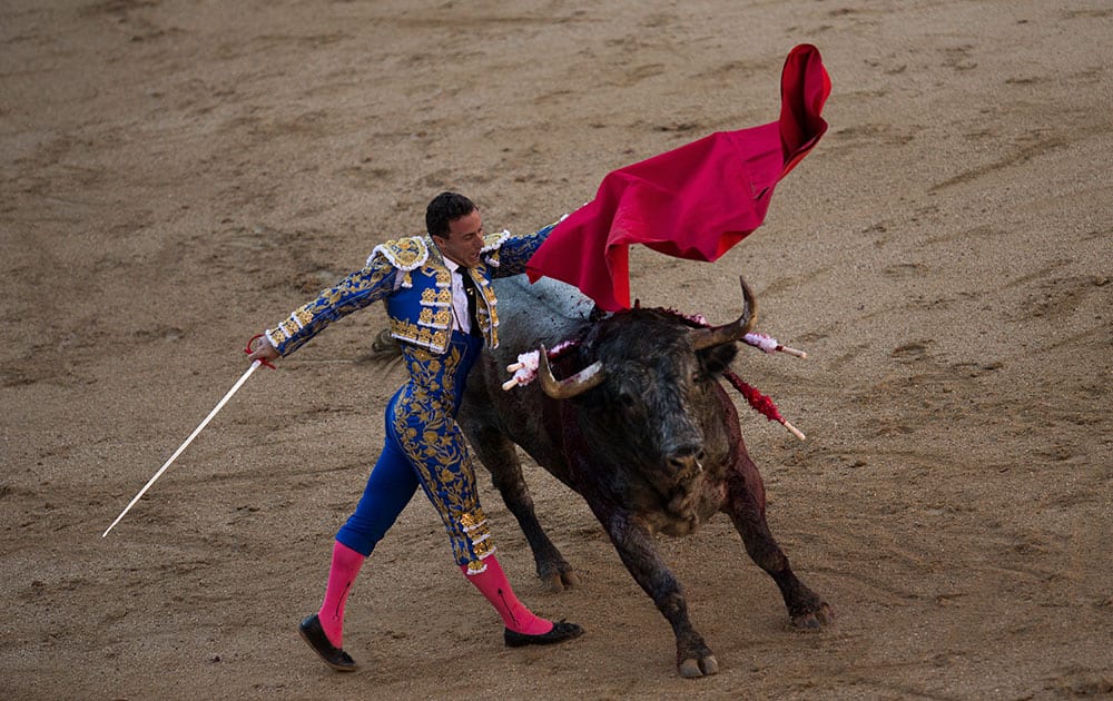 Spanish bullfighter Rafael Rubio 