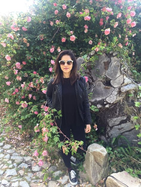 Rose garden at the Monserrate Palace in the beautiful Sintra- twitter@NushratBharucha