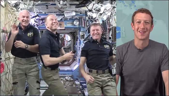 A complete “out of the world” experience: Facebook CEO Mark Zuckerberg&#039;s live video chat with ISS astronauts! - Watch 
