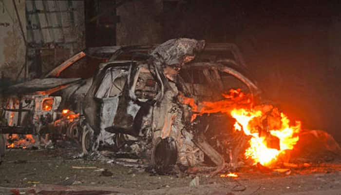Al Shabaab car bomber strikes hotel in Somali capital, at least 15 dead