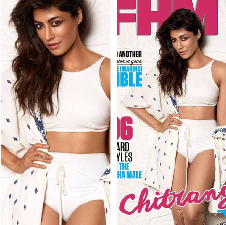 Chitrangda Singh ‏@IChitrangda  :- June warminn' up @fhmindia,@TarasPhotograph,hmu @MakeupMariannaM n styled by Dhruv who hd a tough time convincingg -twitter