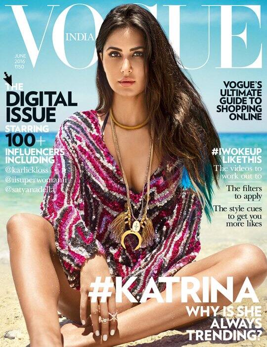 VOGUE India ‏@VOGUEIndia  :- Say Hello to our #June cover girl #KatrinaKaif … -twitter