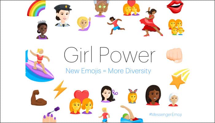 Now, enjoy Facebook Messenger with more diverse emojis!