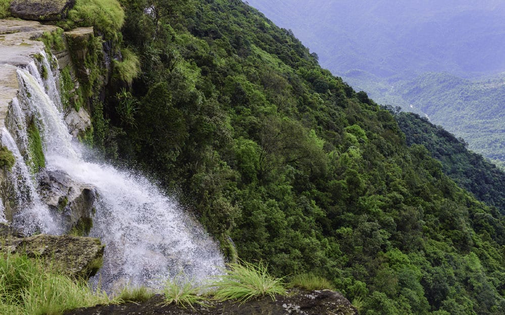 Seven Sisters Waterfalls, Cherrapunjee, Meghalaya. (Pic courtesy: Thinkstock Photos.)