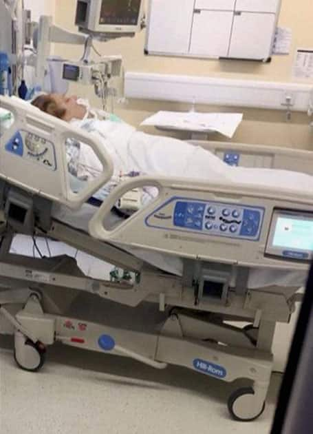 Pakistani Prime Minister Nawaz Sharif in the ICU after undergoing a successful open-heart surgery at a London hospital.