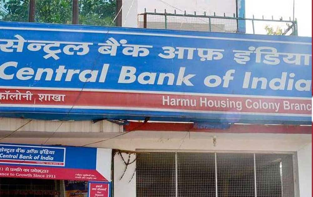 4. CENTRAL BANK OF INDIA- Market capitalization - Rs 14,723.79 cr  till june 3, 2016
