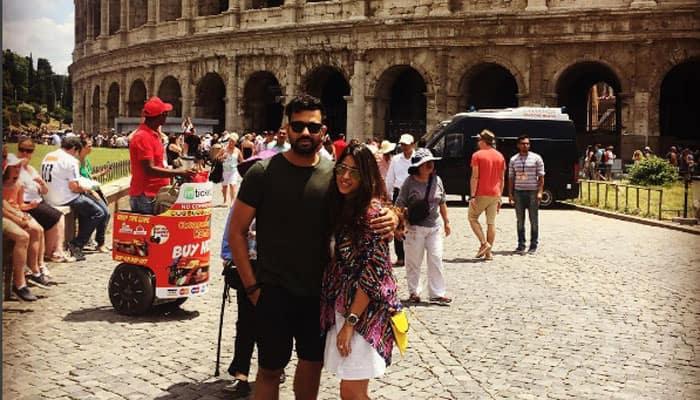 PHOTOS: Here&#039;s what Rohit Sharma, wife Ritika are up to on their honeymoon