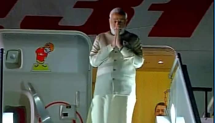 Narendra Modi reaches Geneva; likely to seek Switzerland's support for India's NSG membership Narendra Modi reaches Geneva; likely to seek Switzerland's support for India's NSG membership