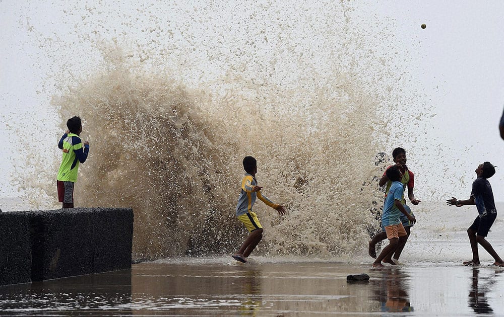 High tide in Mumbai