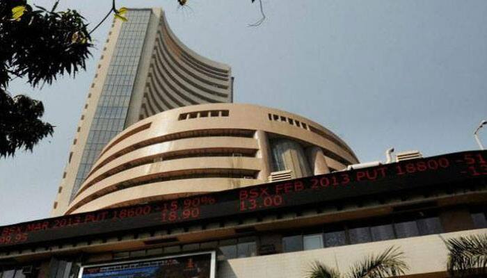 Sensex bounces over 100 points on positive global cues