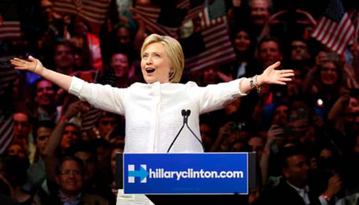 Hillary Clinton calls her nomination historical `milestone`