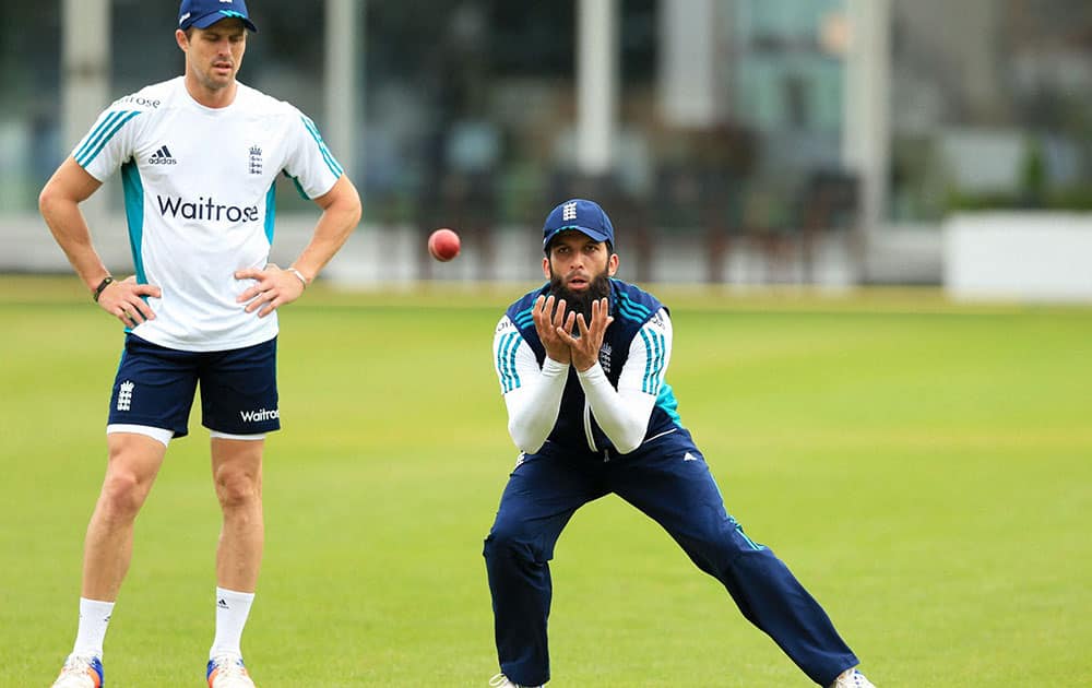 nets session at Lords Cricket Ground