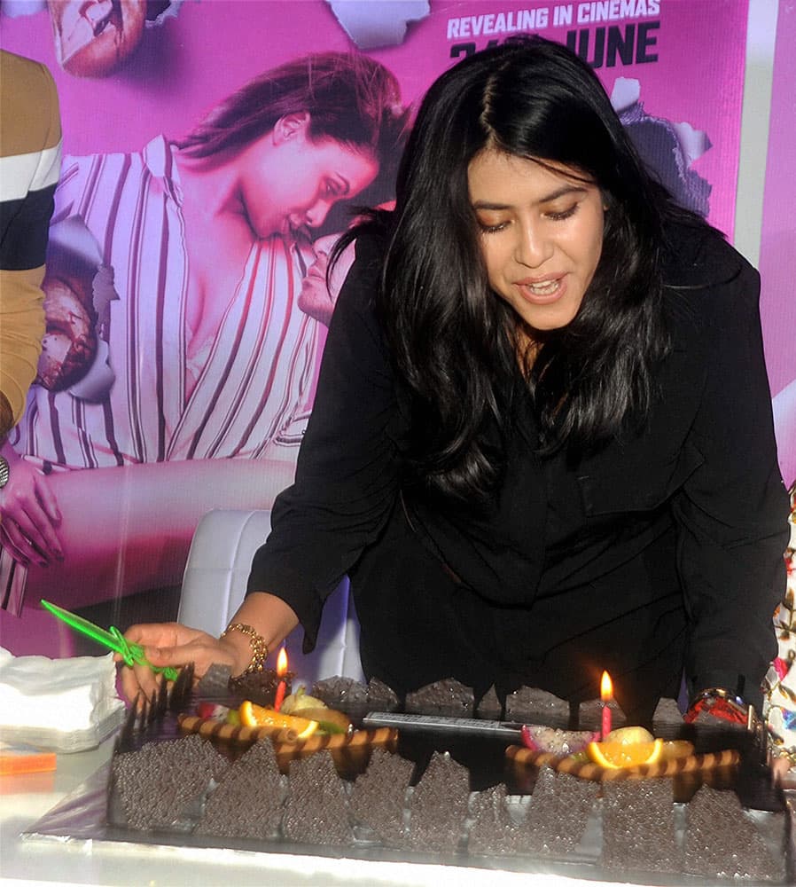 Ekta Kapoor celebrates her birthday in Mumbai    