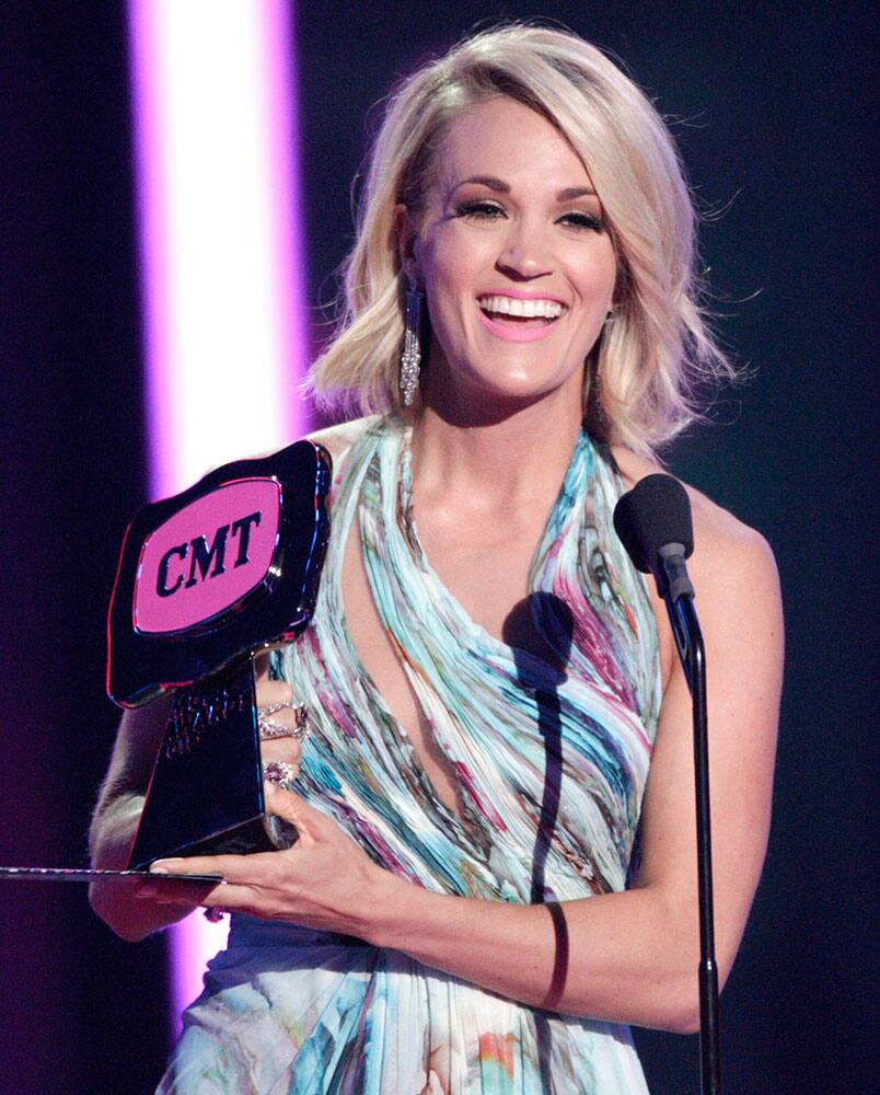 Carrie Underwood at the CMT Music Awards