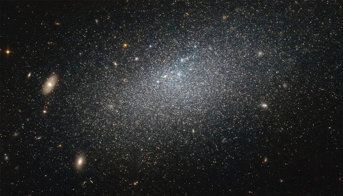 Hubble uncovers mysterious solitary dwarf galaxy