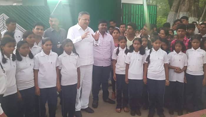 When Chhattisgarh CM Raman Singh became &#039;personal guide&#039; for children from Naxal-infested region