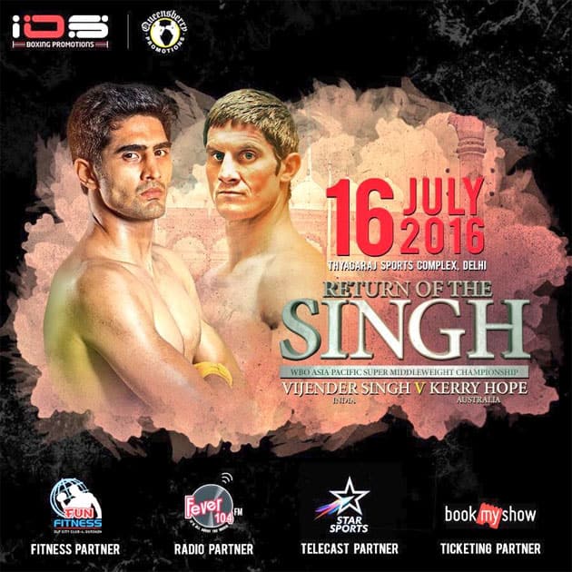 July 16- Vijender Singh