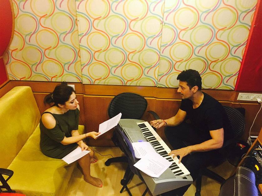 #Mumbai and back to Work #NewSong- kanika kapoor