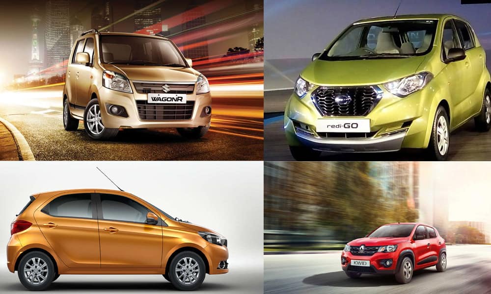 List of 10 cars in India below Rs 5 lakh