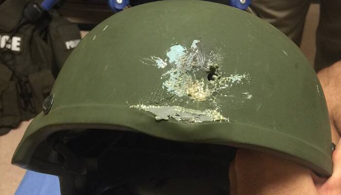 Orlando shooting: INTERESTING! How Kevlar helmet saved brave police official&#039;s life