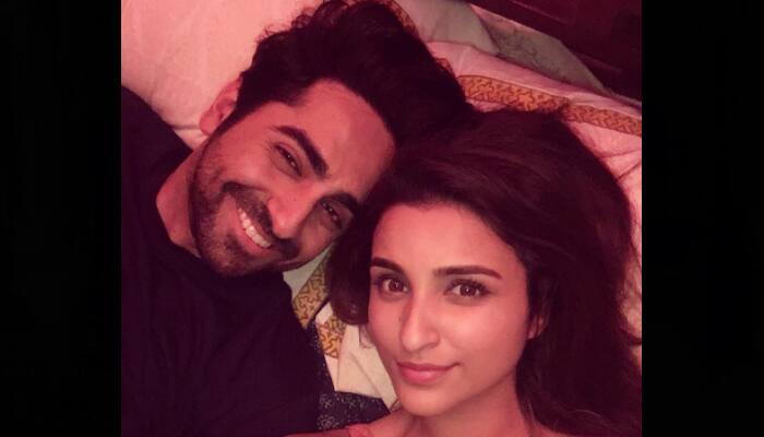 Look who were spotted lazing around on &#039;Meri Pyaari Bindu&#039; set