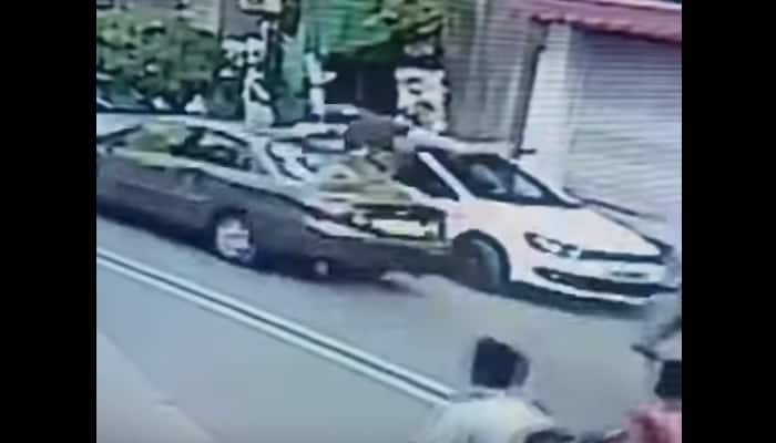 DISTURBING VIDEO: CCTV footage of hit-and-run in Delhi&#039;s Janakpuri - Weak-hearted people SHOULDN&#039;T WATCH