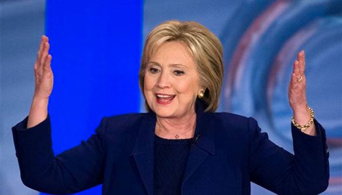 Hillary Clinton wins final 2016 primary as debate turns to terror fight
