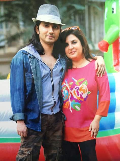 Shirish Kunder and Farah Khan