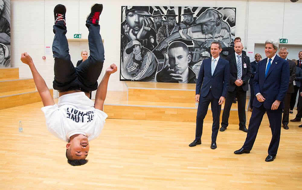 Secretary of State John Kerry in Copenhagen