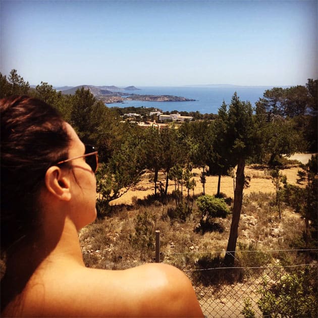 wanderlust #takemeback #homewithaview #ibiza- Neha Dhupia