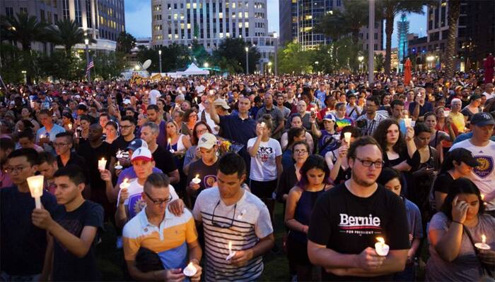 Tension at funerals for Orlando victims with protest, irate driver