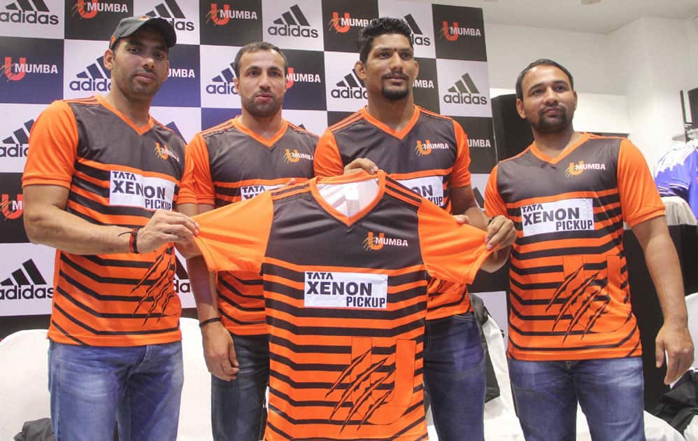 launch of official jersey for the season 4 of Star Sports pro kabaddi