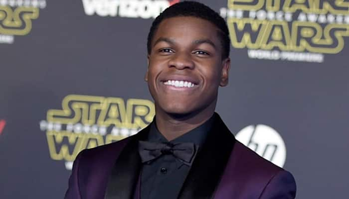 John Boyega visits children at London hospice