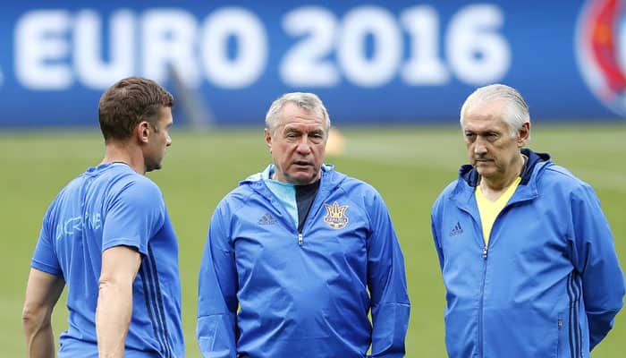 UEFA Euro 2016: Ukraine coach Mykhailo Fomenko to quit after Poland game