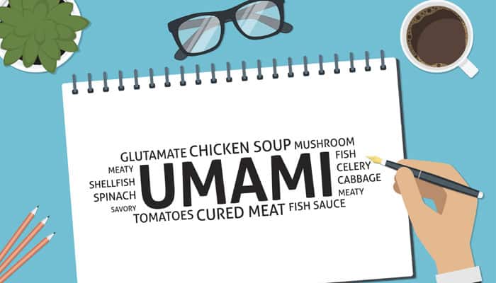 Umami - the Japanese taste sensation hidden in the Indian palate