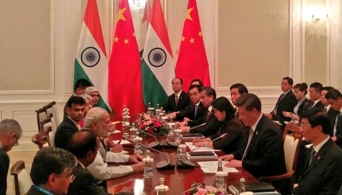 PM Narendra Modi meets Chinese President Xi Jinping, seeks support for India&#039;s NSG bid