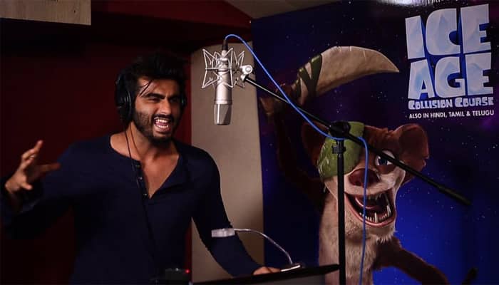 Watch: Arjun Kapoor makes his voice-over debut as &#039;Buck&#039; in Hindi trailer of &#039;Ice Age Collision Course&#039;!